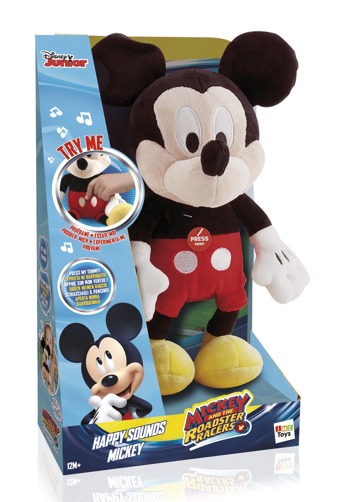 Disney: Happy Sounds Mickey - Soft Toy