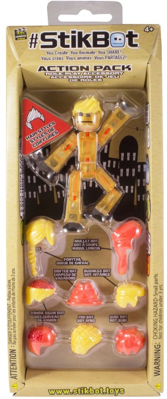 Stikbot: Action Pack - Blond Hairstyles image