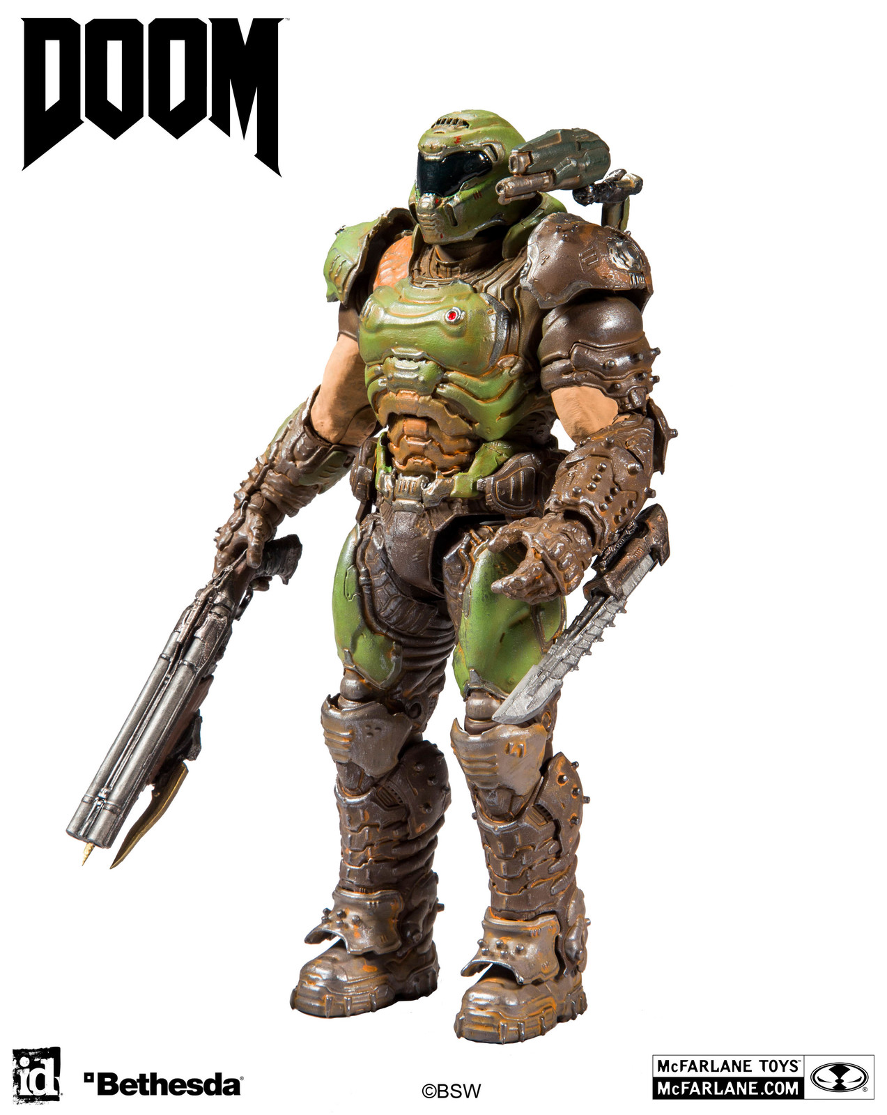 Doom: Doom Slayer (Classic) - 7" Articulated Figure