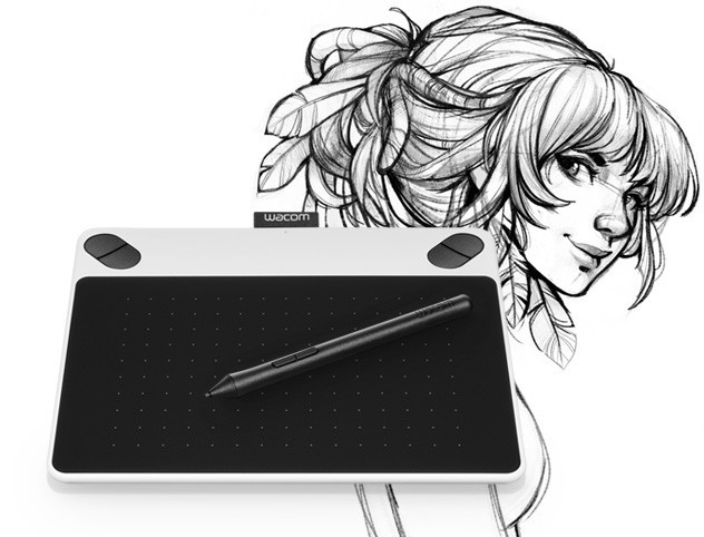 Wacom Intuos Draw Pen Tablet (Small / White) image