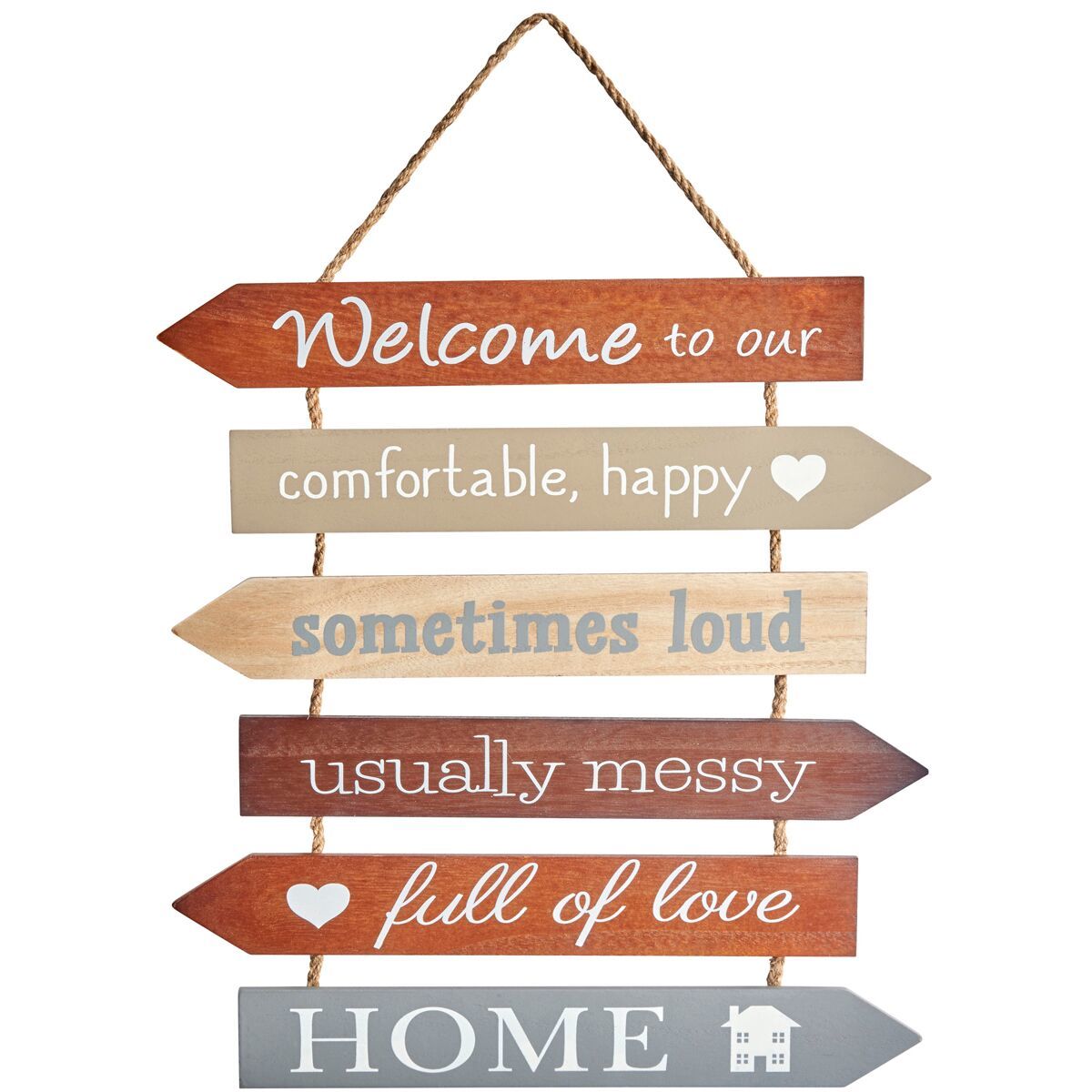 "Welcome to our Home" Wall Hanging image