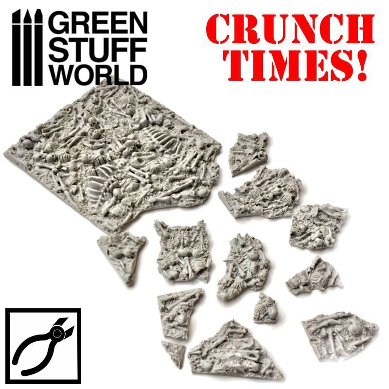 Green Stuff World - Broken Bones Plates- Crunch Times