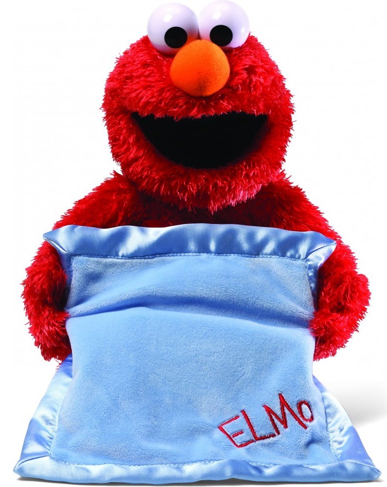 Elmo Peek-A-Boo Plush image