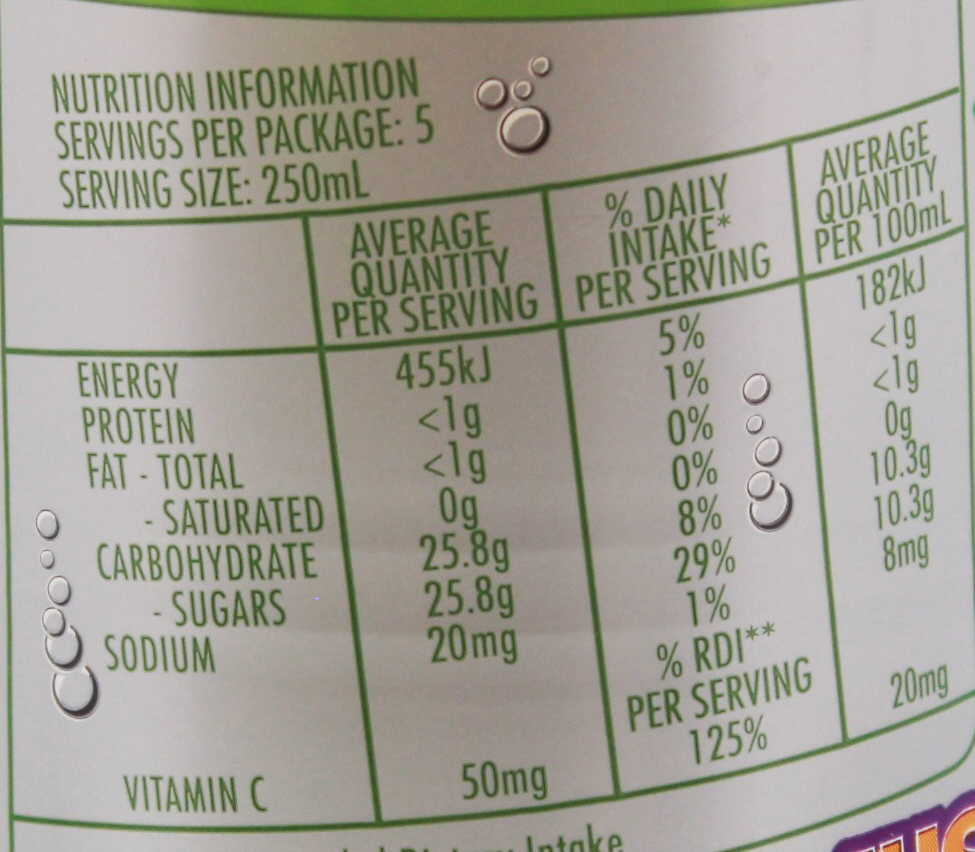 Just Juice Bubbles Orange & Mango 1.25L (8 Pack) at Mighty Ape NZ