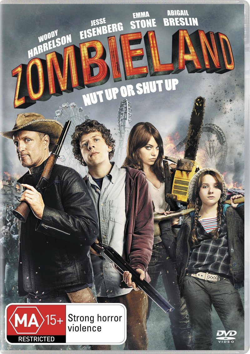 Zombieland on DVD image