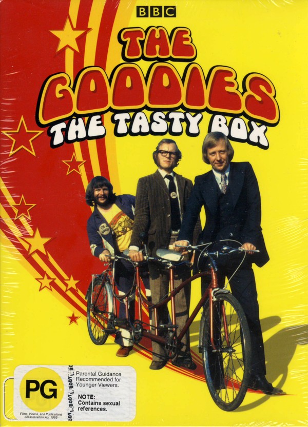 The Goodies - Tasty Box (4 Disc) on DVD image