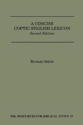 A Concise Coptic-English Lexicon by Richard Smith image