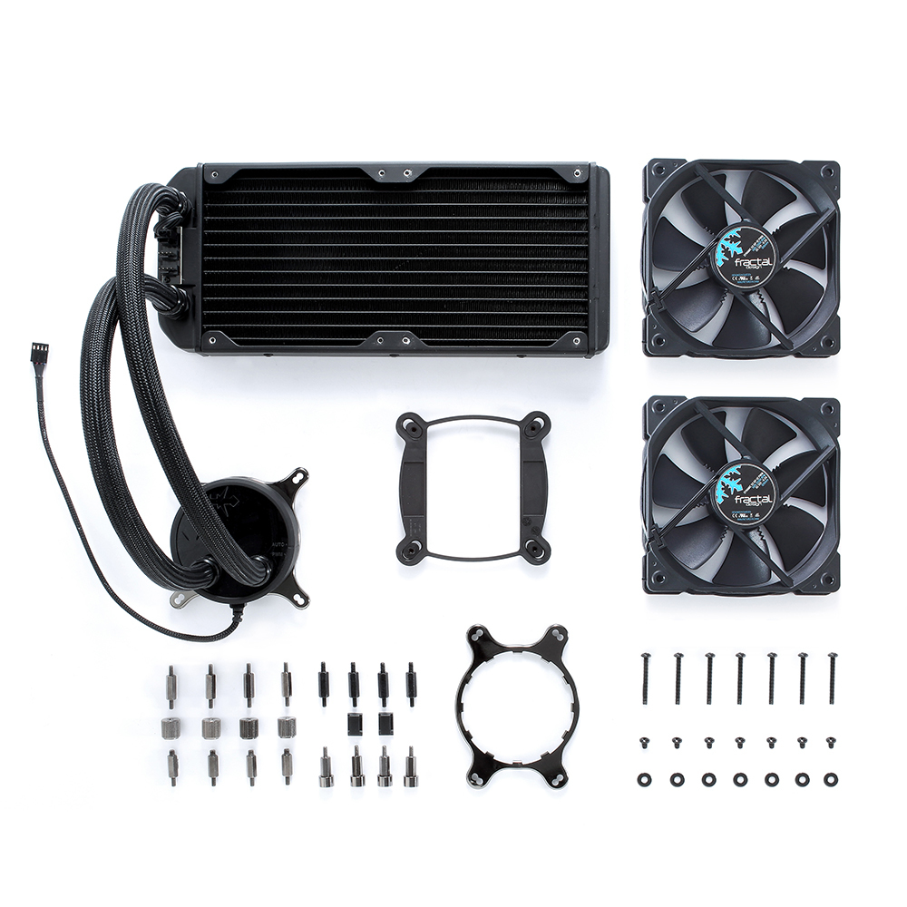 240mm Fractal Design Celsius S24 Blackout Edition AIO CPU Cooler image