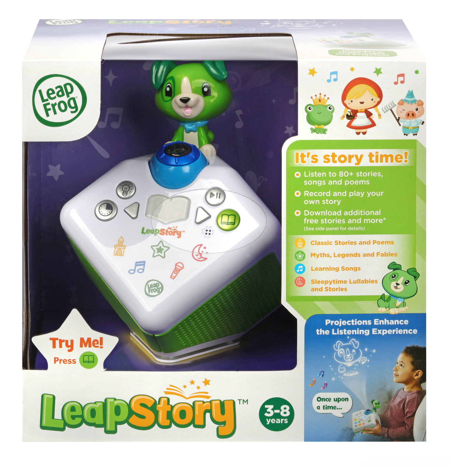 Buy LeapFrog LeapStory Lights & Sounds Story Cube at Mighty Ape