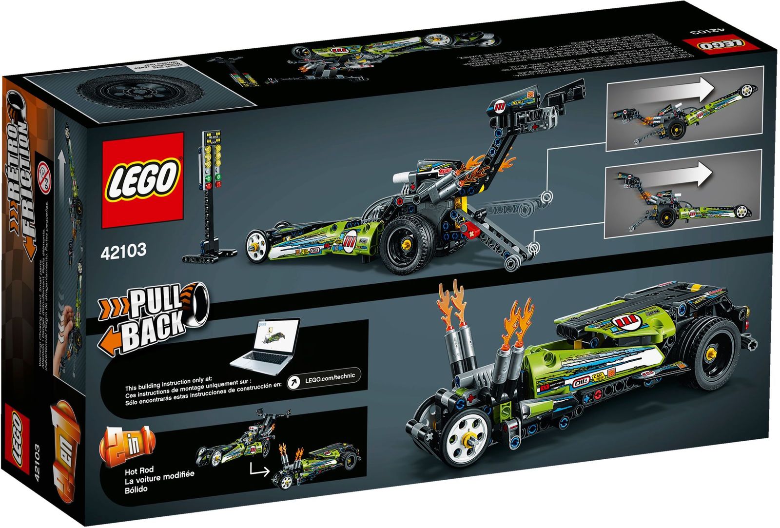 LEGO Technic: Dragster - (42103) image