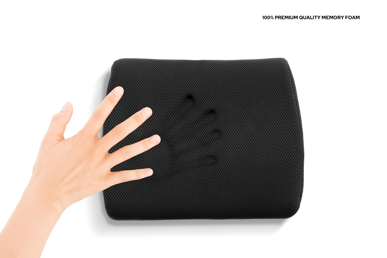 Buy Ergolux Lumbar Support Back Cushion (Black) at Mighty Ape NZ