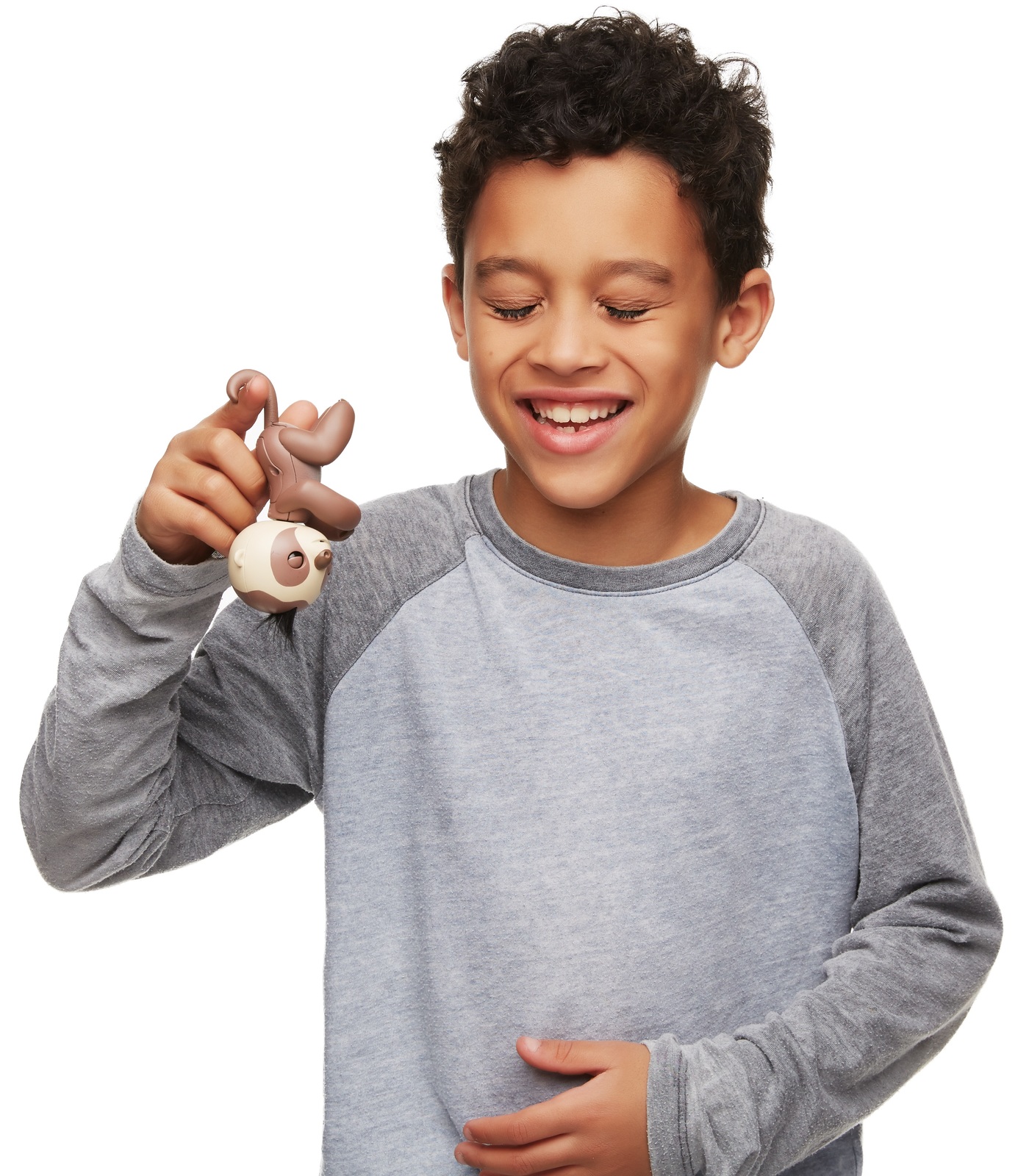 Fingerlings: Interactive Baby Sloth - Brown image
