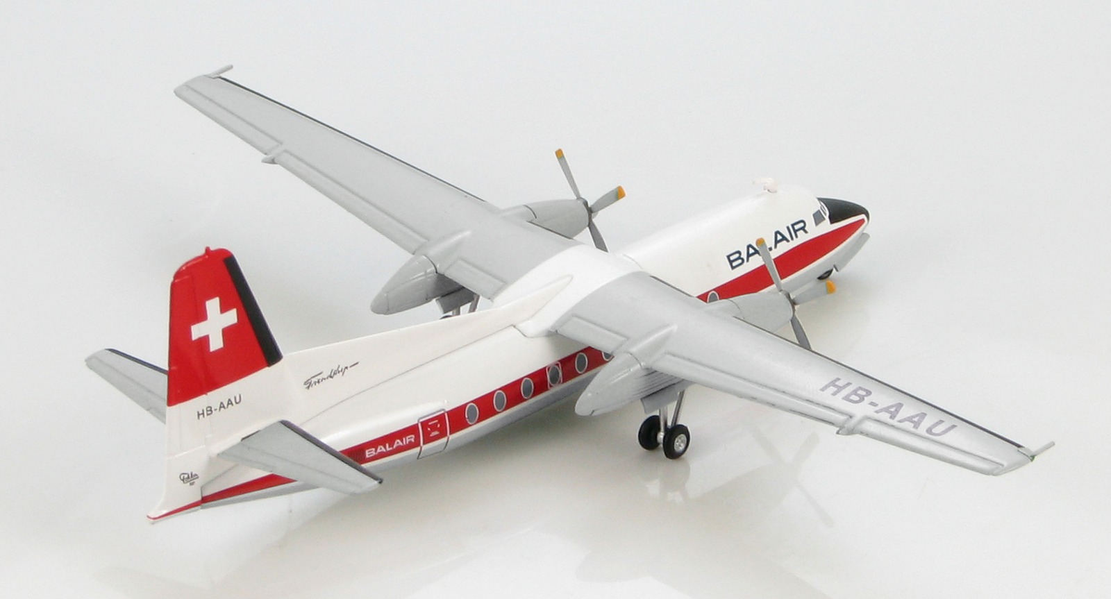 Fokker F-27 Friendship Balair HB-AUU 1/200 Diecast Model image