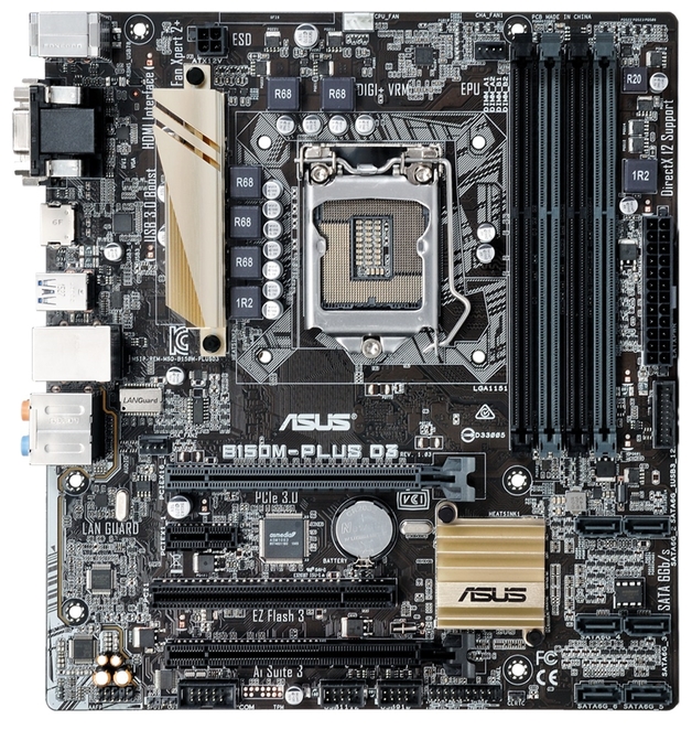 Asus B150M-PLUS D3 Motherboard