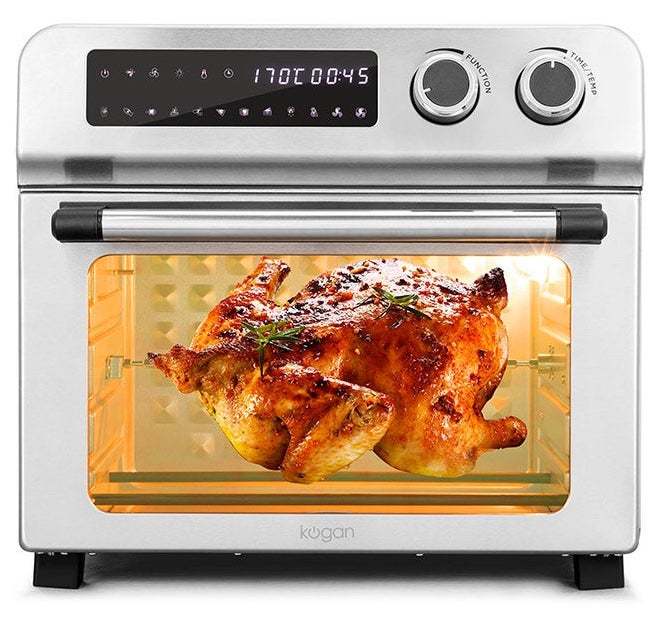 Buy Kogan 23L 1700W Digital Air Fryer Oven (Stainless Steel) at Mighty