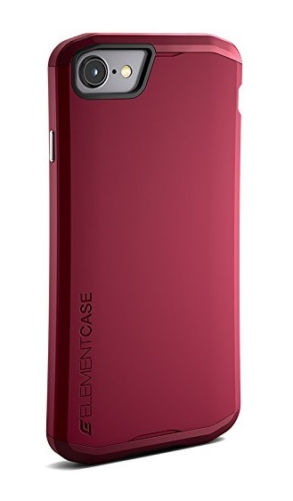 Element Case: Aura Protective Case - For iPhone 7 (Deep Red)