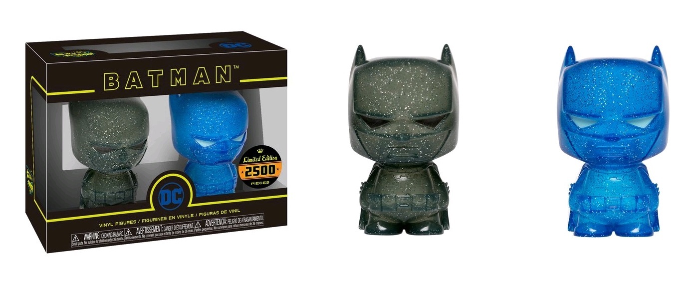 Batman (Blue & Grey) - Hikari XS Vinyl Figure 2-Pack