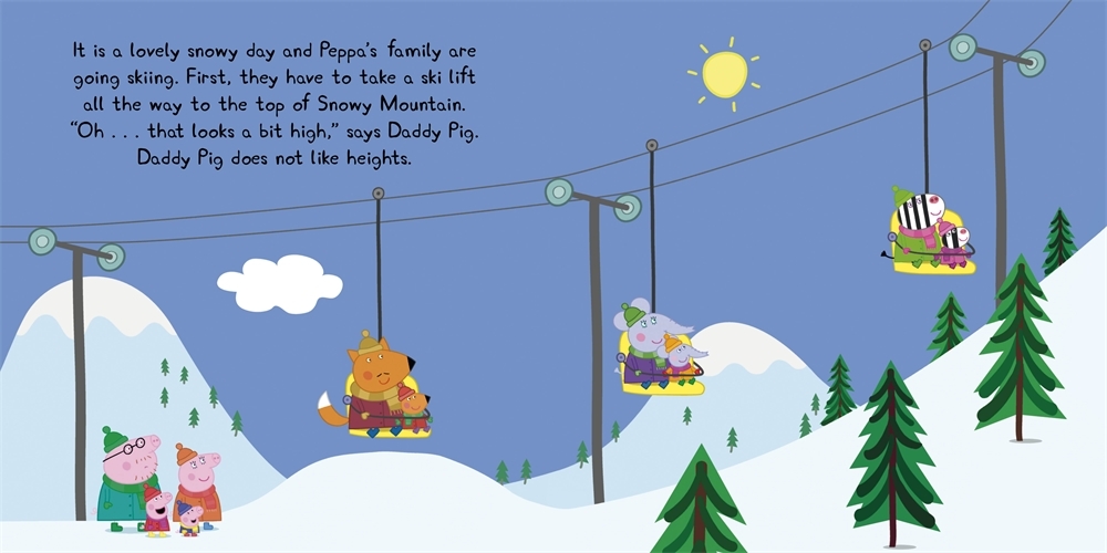 Peppa Pig: Peppa Goes Skiing by Peppa Pig image