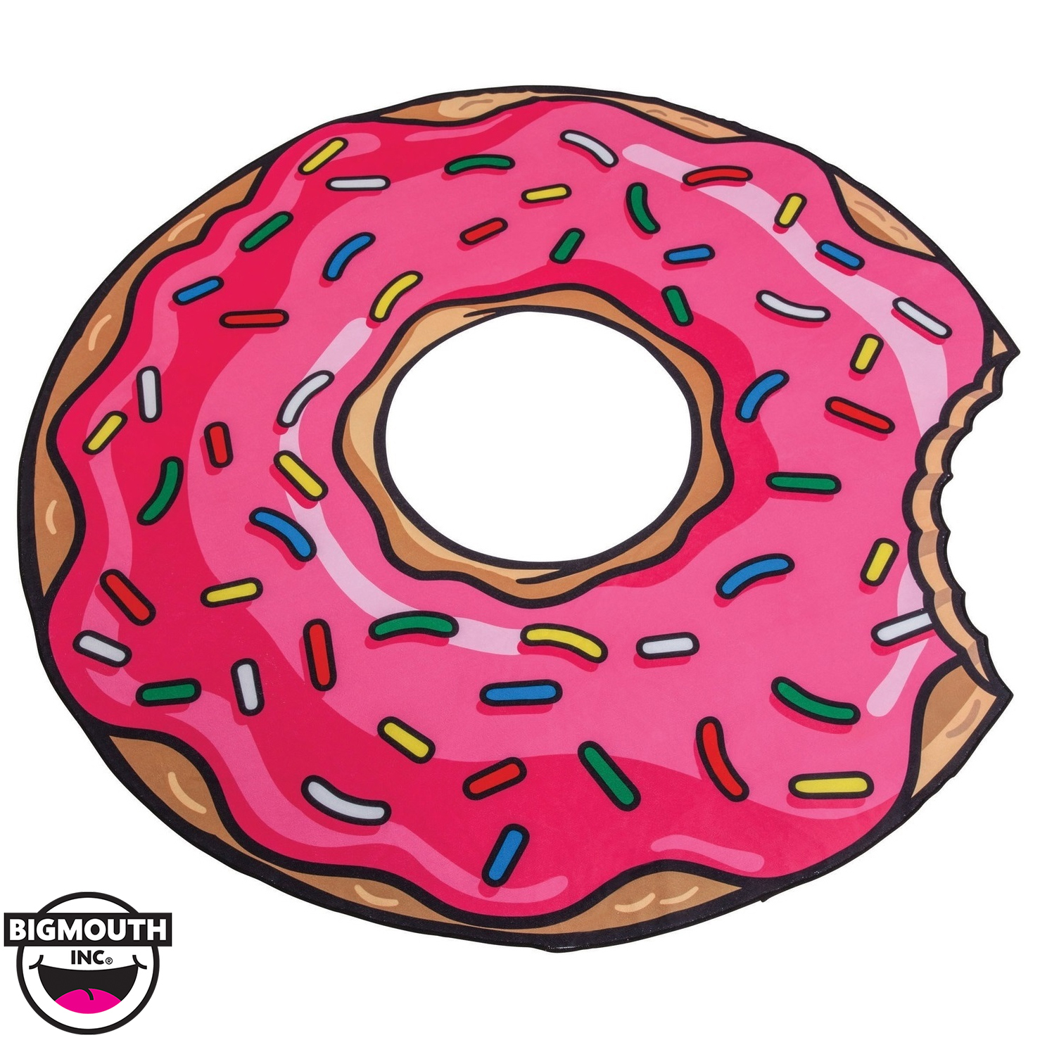 BigMouth Inc - Gigantic Pink Donut Towel image