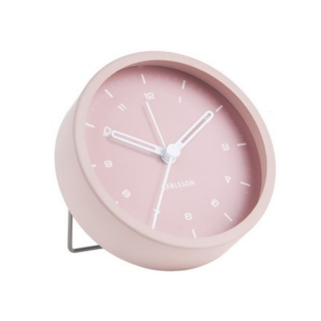 Karlsson Alarm Clock Tinge (Pink) at Mighty Ape NZ