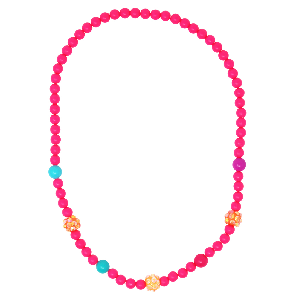 Pink Poppy: Sparkling Beads - Necklace & Bracelet Set (Assorted Colours) image