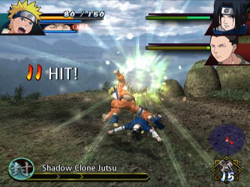 Naruto: Uzumaki Chronicles on PS2