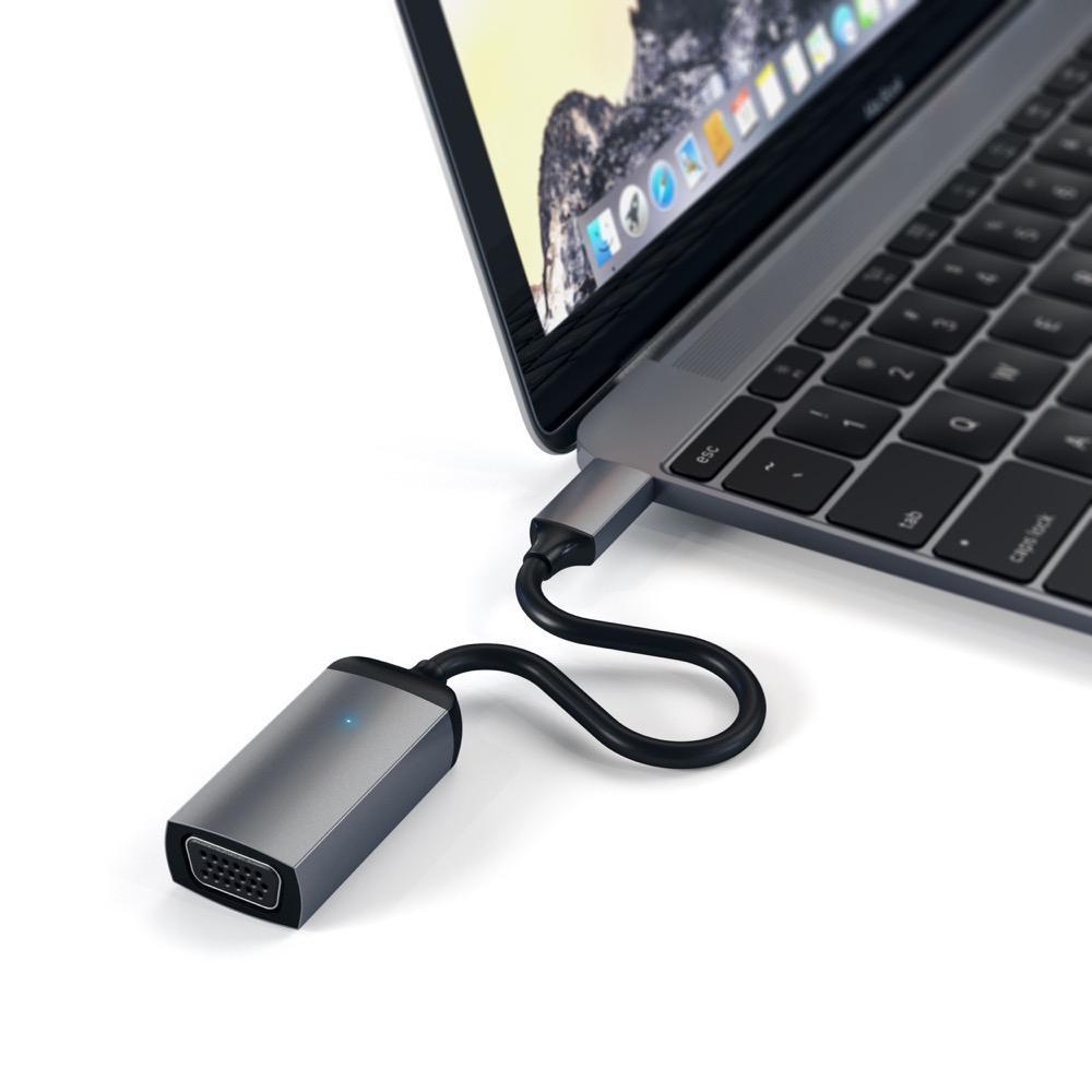 Satechi: Type-C to VGA Adaptor - Space Grey image