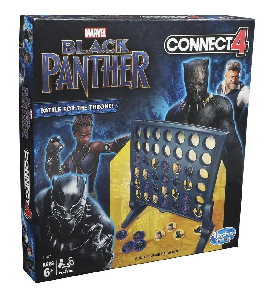 Connect 4 - Black Panther Edition