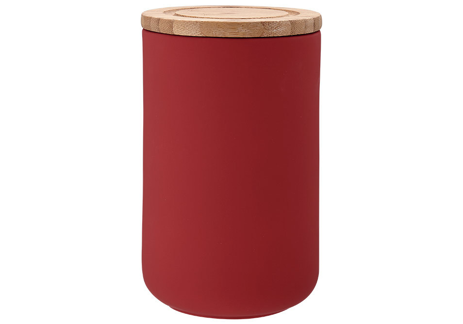 Stak Soft Matt Canister - Red (17cm) image