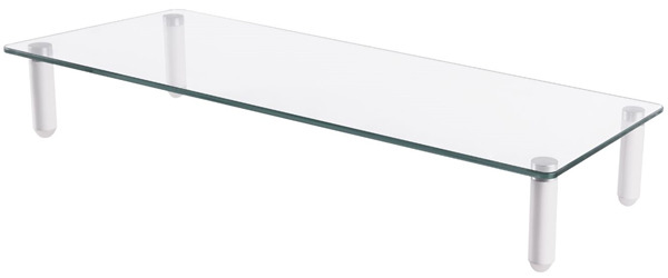 Buy Digitus Ergonomic Tabletop Glass Monitor Riser at Mighty Ape NZ