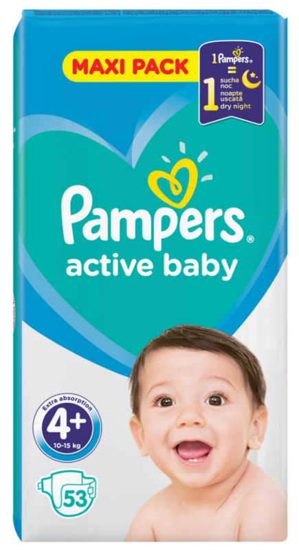 pampers active baby 4 maxi