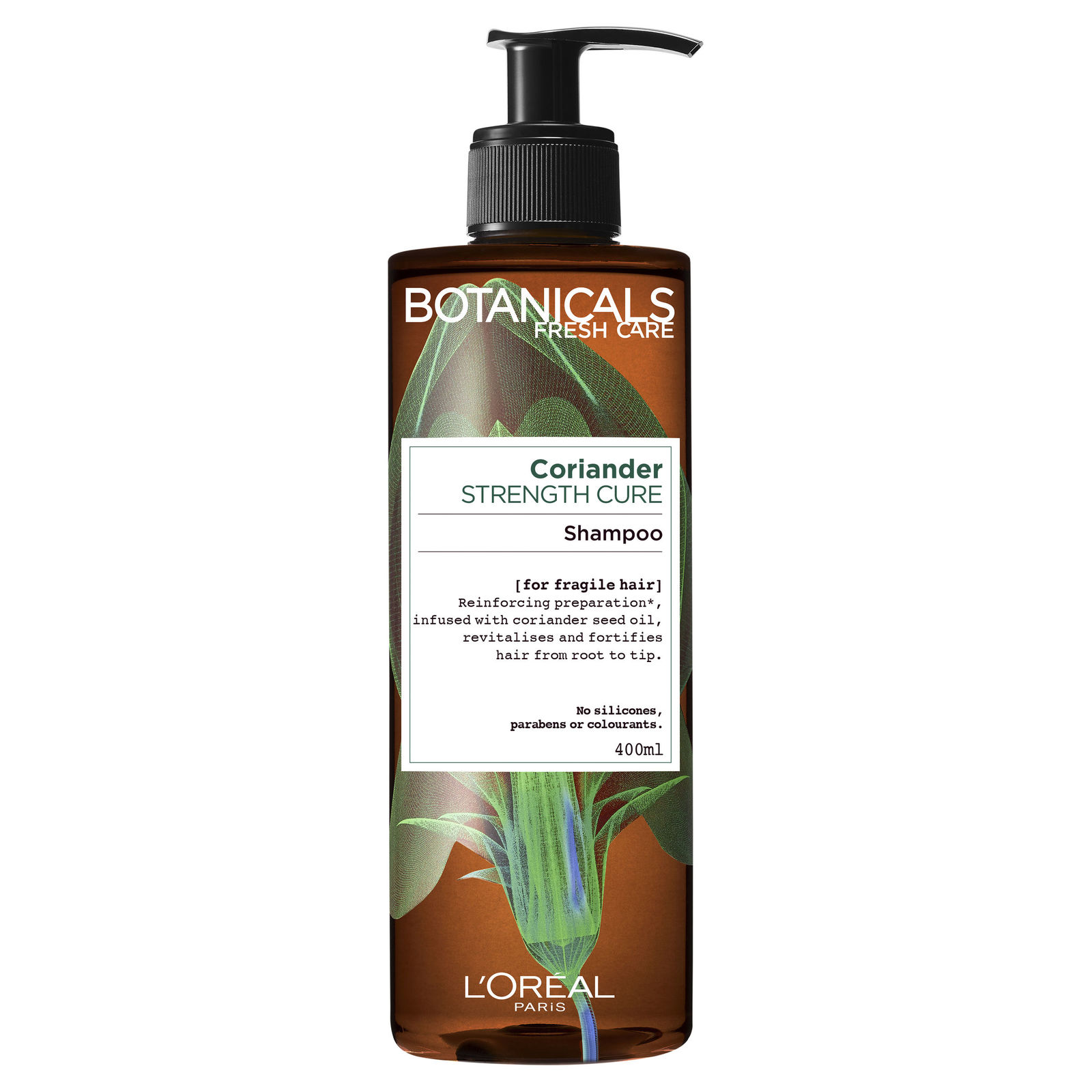 Buy L'Oreal Botanicals Strength Cure Shampoo (400ml) at Mighty Ape NZ