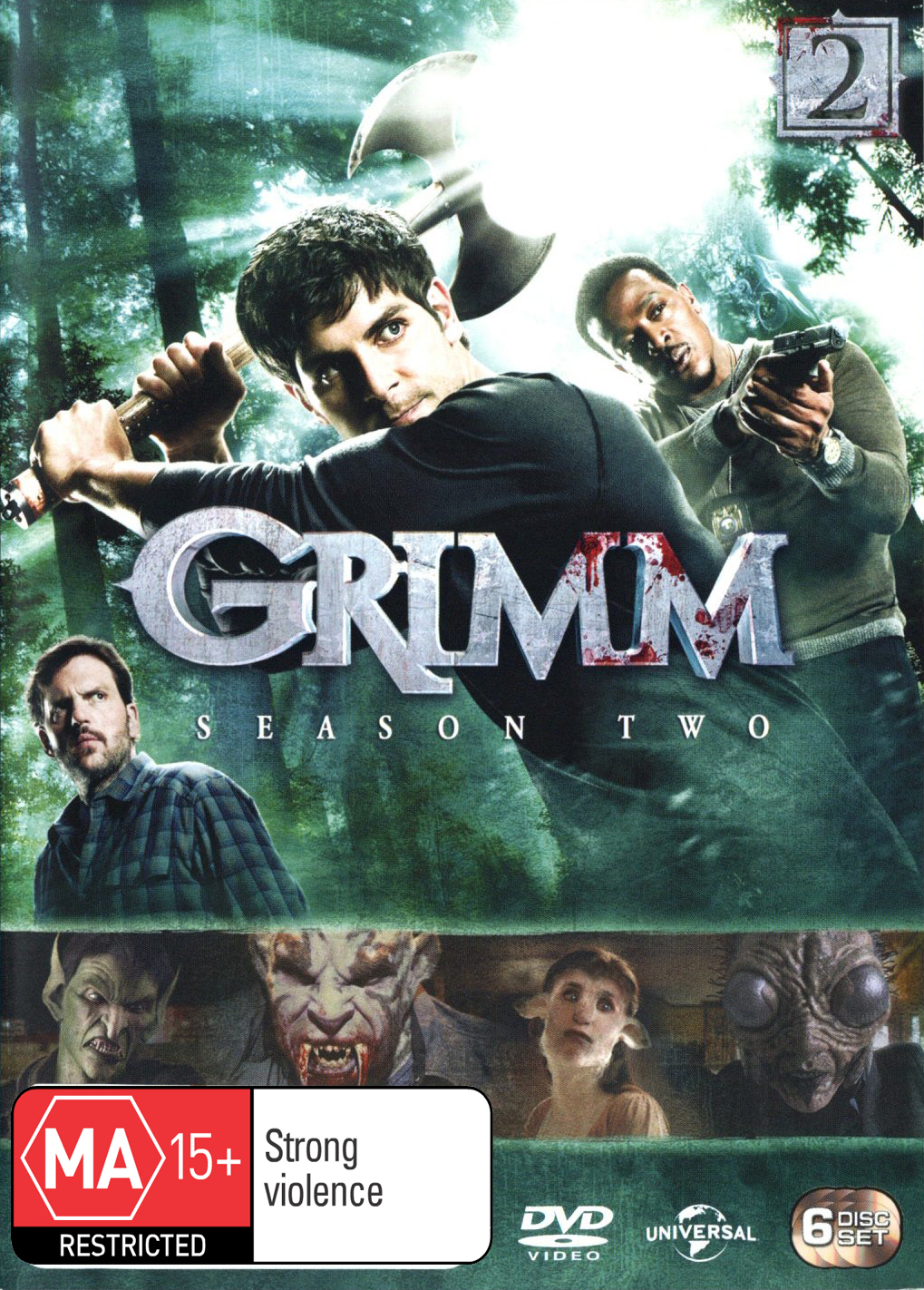 Grimm - Season Two on DVD image