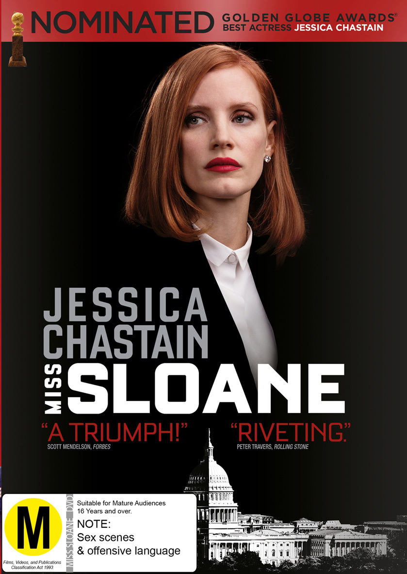 Miss Sloane DVD image