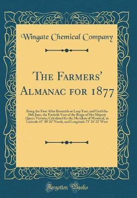 The Farmers' Almanac for 1877 by Wingate Chemical Company image