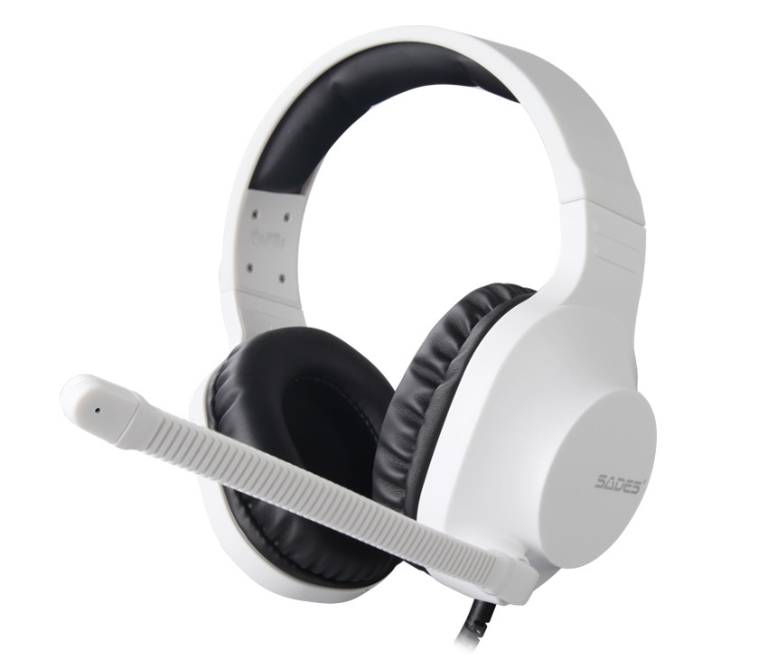 SADES Spirits Universal Gaming Headset (White) for Switch, PC, PS4, Xbox One image