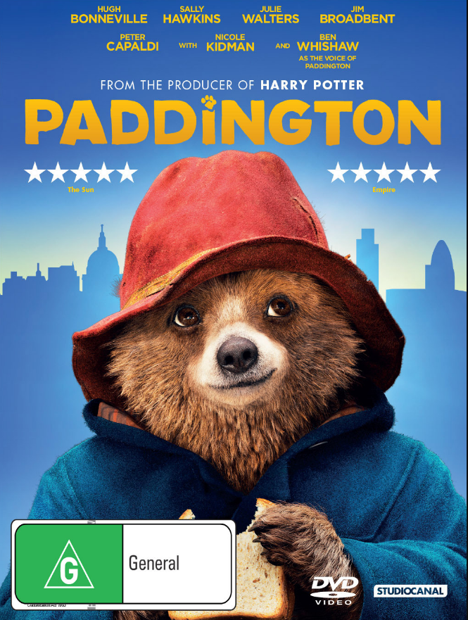 Paddington on DVD