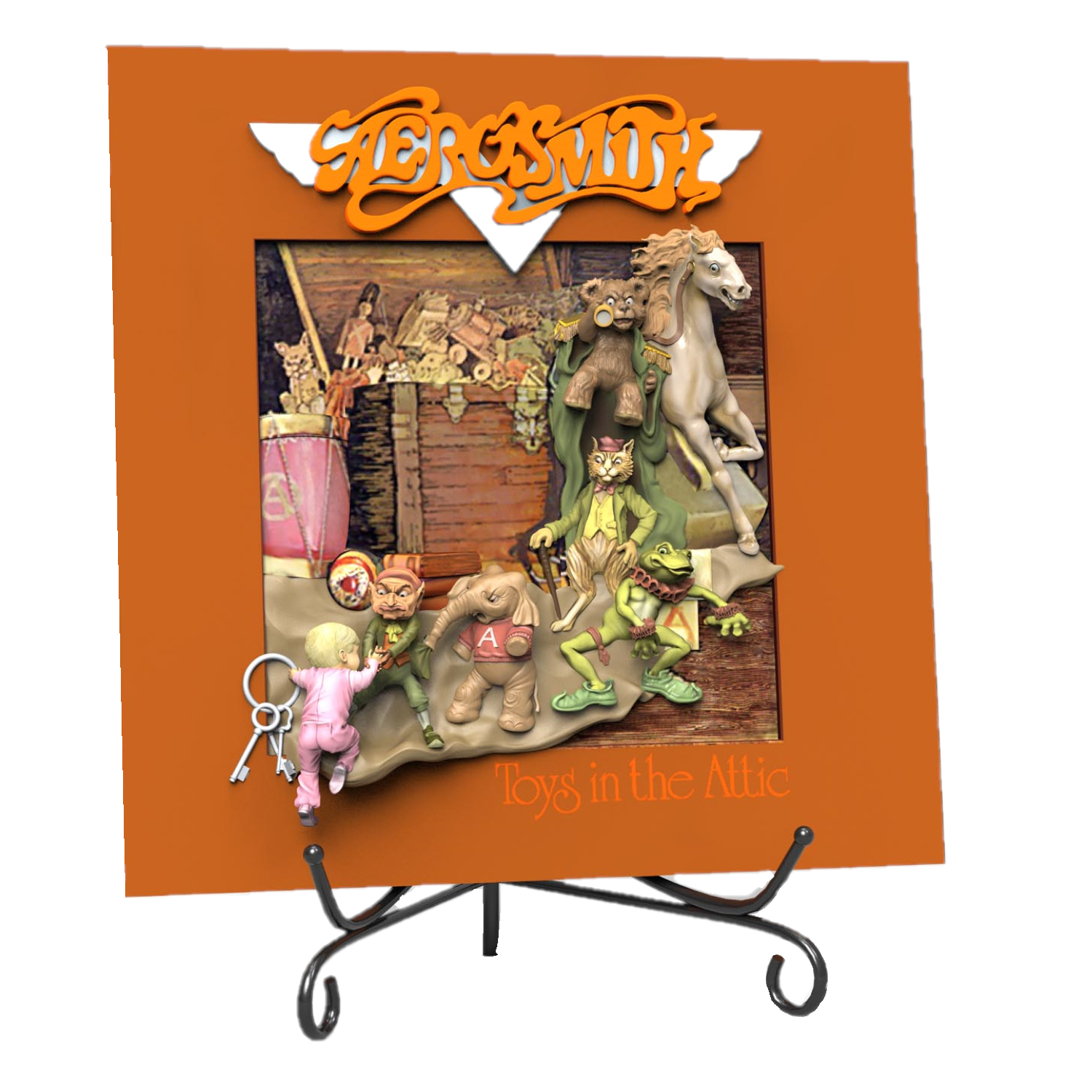 Aerosmith Toys in the Attic (3D Vinyl Display) at Mighty Ape Australia
