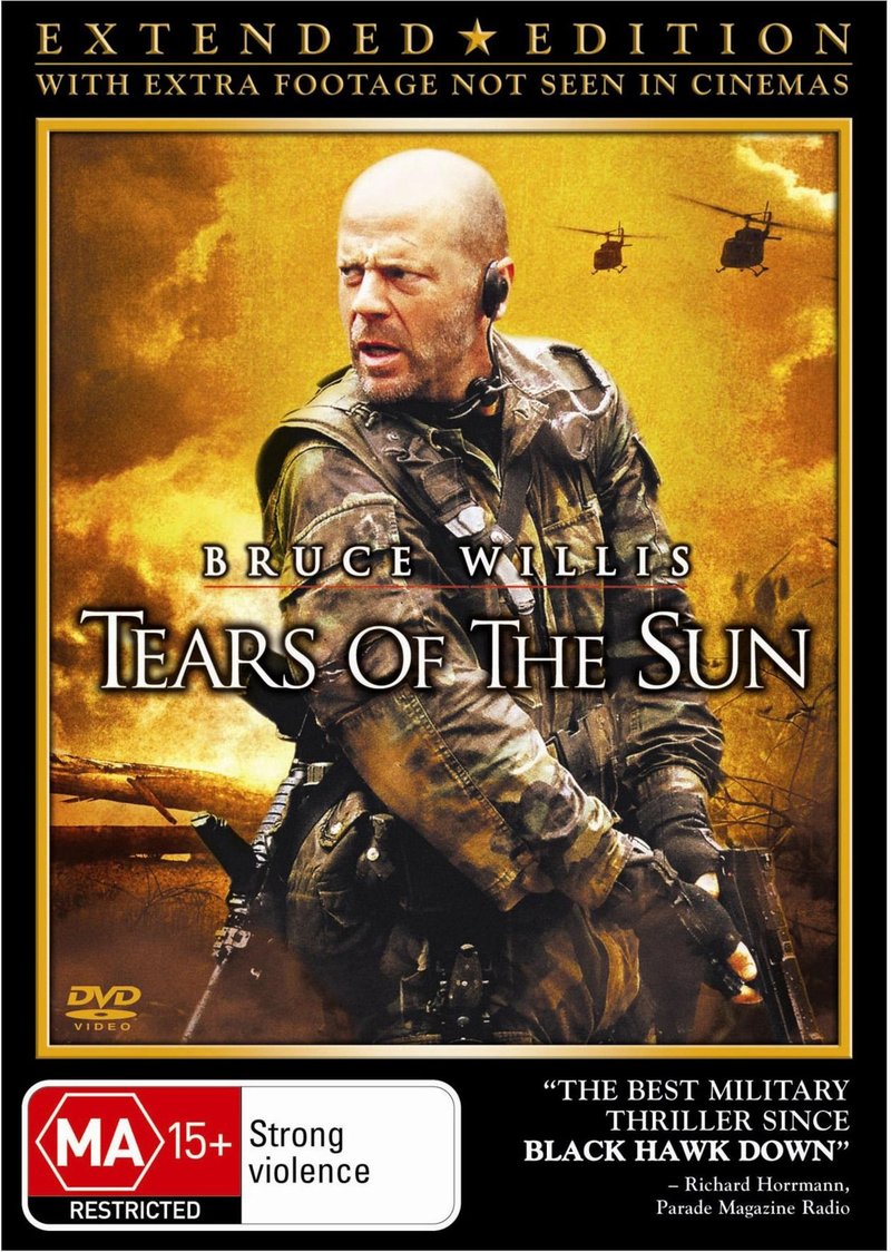 Tears Of The Sun - Extended Edition on DVD