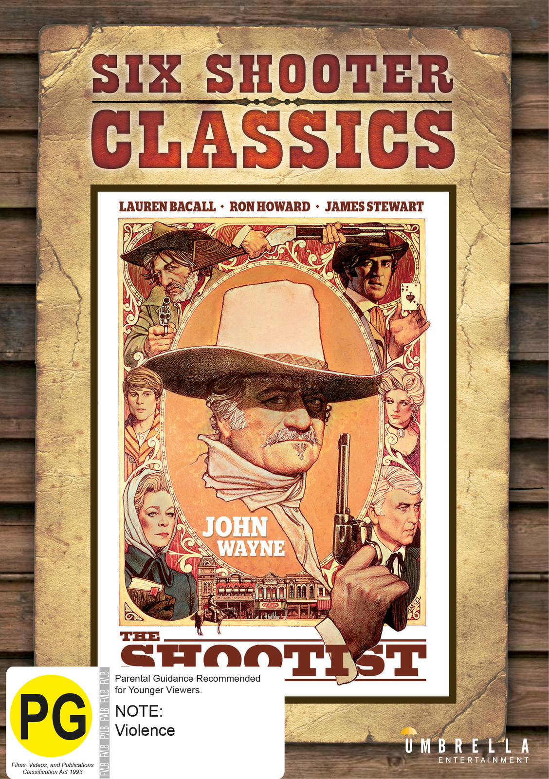 The Shootist (Six Shooter Classic) on DVD image