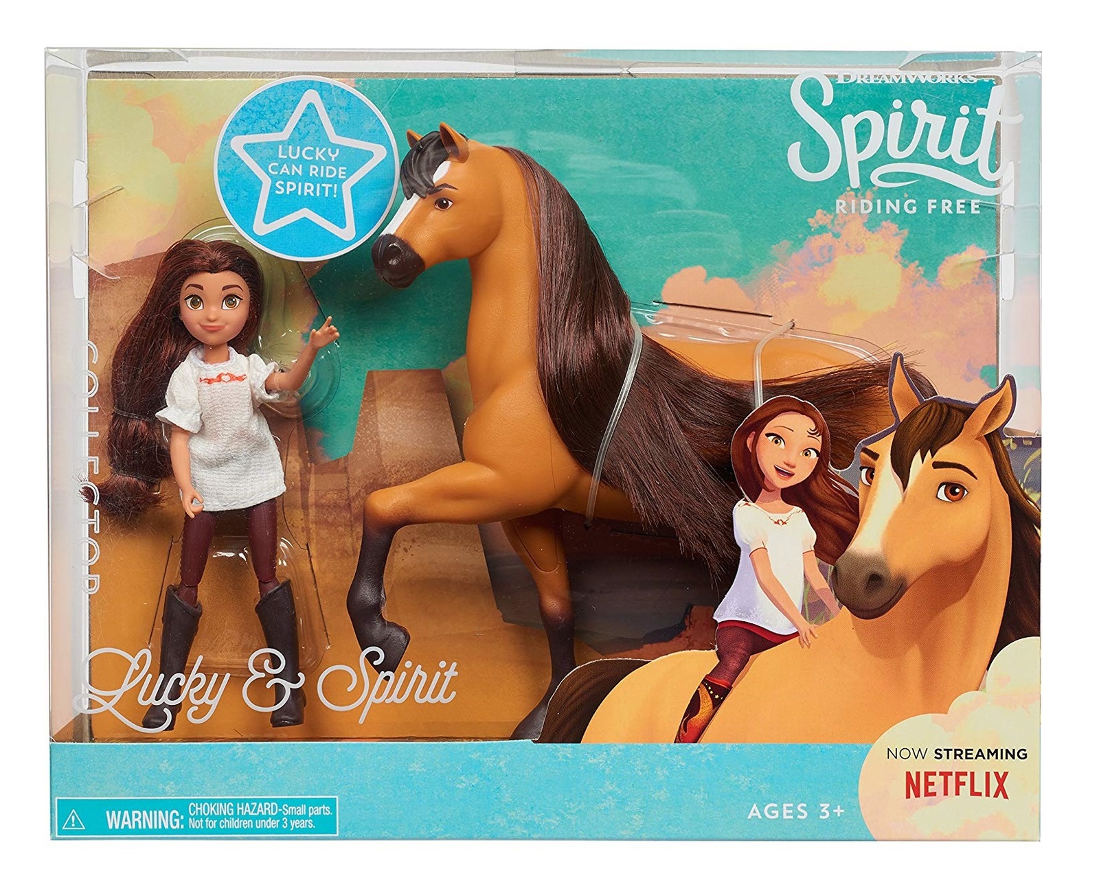 spirit horse and doll set