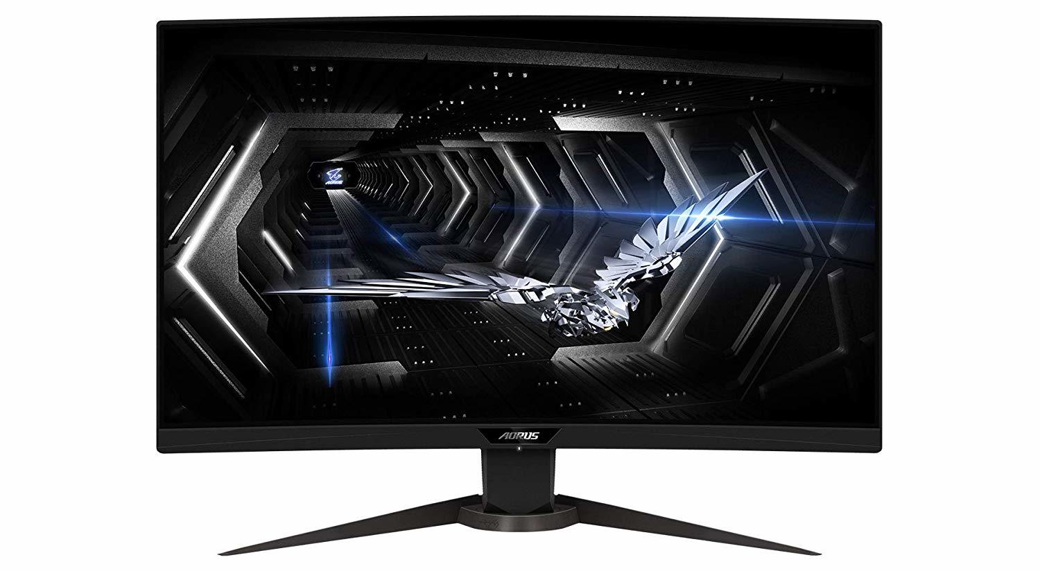 27" Gigabyte Aorus 1440p 165Hz Curved Gaming Monitor at Mighty Ape NZ