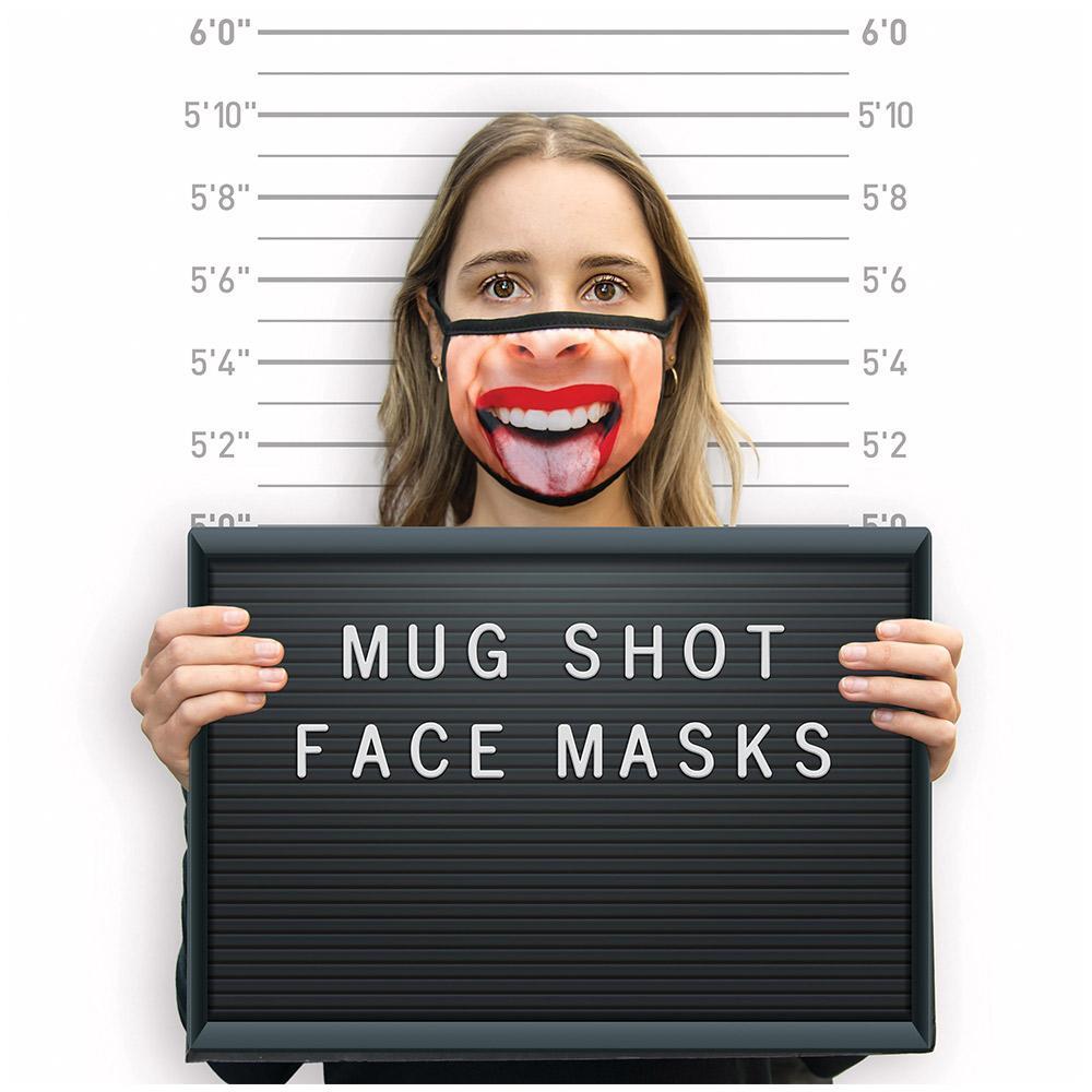 Mug Shot - Novelty Face Mask