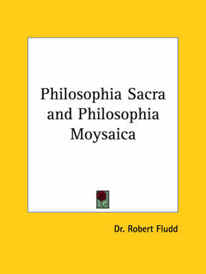 Philosophia Sacra and Philosophia Moysaica image