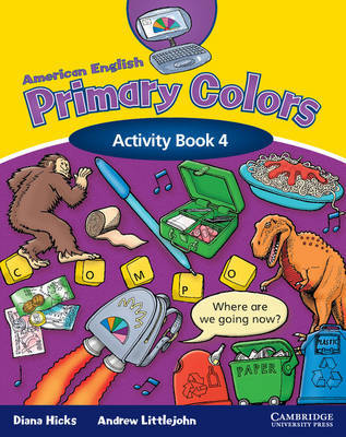 American English Primary Colors 4 Activity Book by Diana Hicks image
