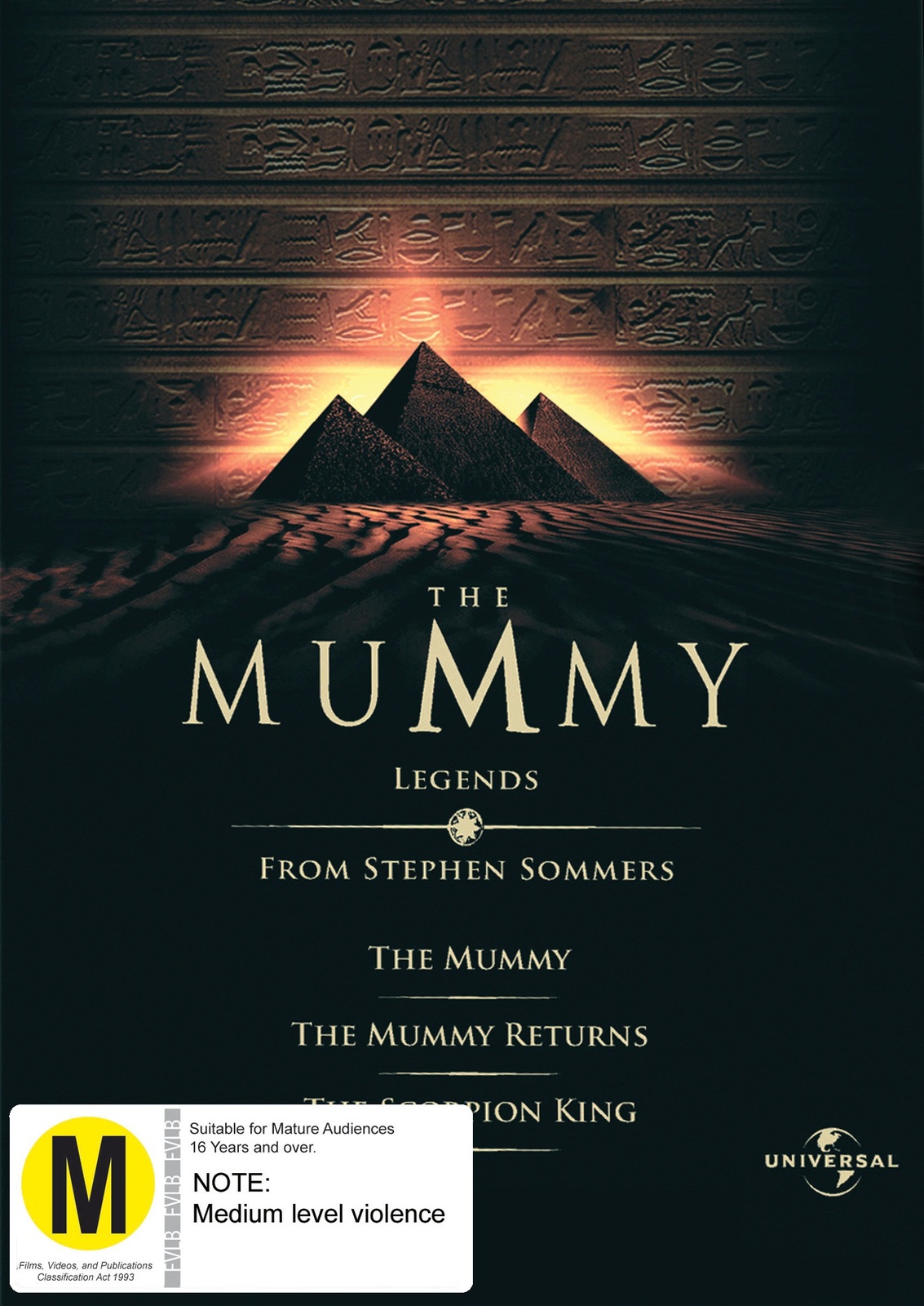 The Mummy - Legends Box Set on DVD