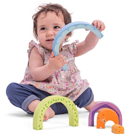 Le Toy Van: Petilou - Tunnel Puzzle Momma Bear image