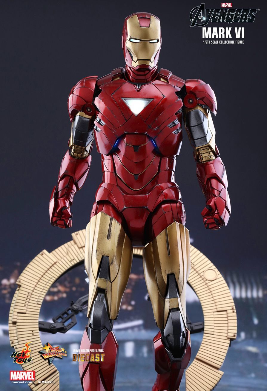 Iron Man Mark VI - 1:6 Scale Diecast Figure image