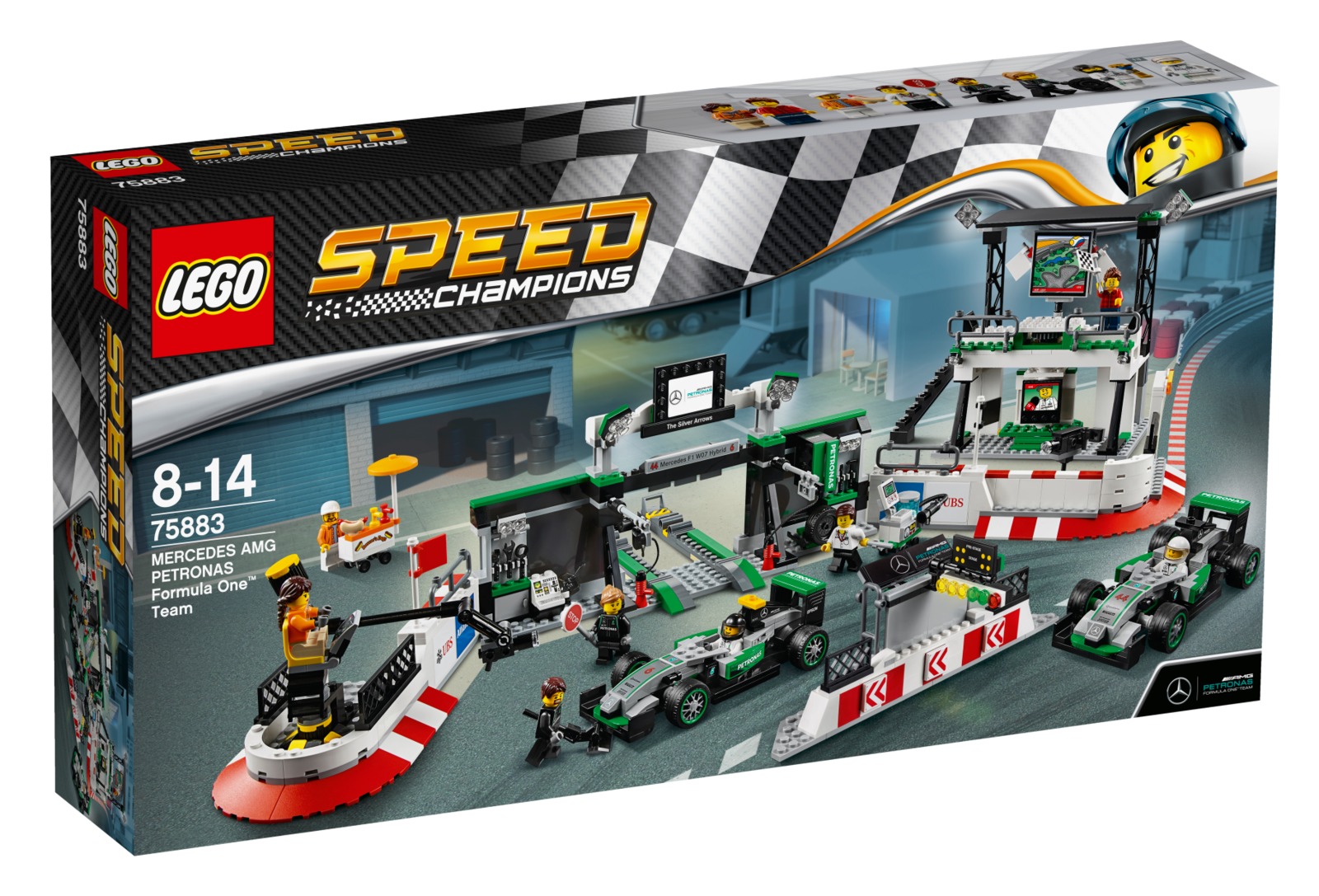 LEGO Speed Champions: Mercedes Amg Petronas Formula One Team (75883)