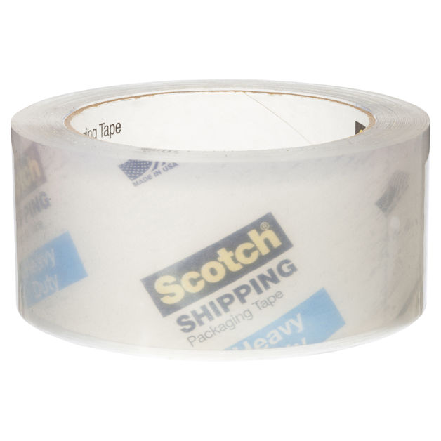 Buy Scotch Heavy Duty Shipping Packaging Tape with Dispenser Clear